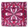 CF-GEO-PU Silk Print Pocket Square Geometry Purple