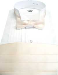 CM-203 High-quality Material Using Shawl Label Silk Cummerbund Off-white[Formal Accessories] Yamamoto(EXCY) Sub Photo