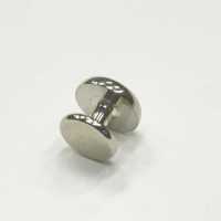 E-3 Stud Button, White Mother Of Mother Of Pearl Shell, Silver, Round (1 Piece)[Formal Accessories] Sub Photo