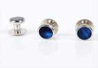 E-4-S Color Coating Shell Stud Navy Blue