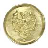 EX139 Made In Japan Metal Button For Suits And Jackets, Gold