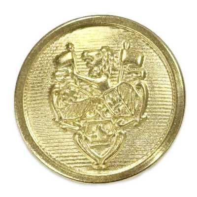 EX139 Made In Japan Metal Button For Suits And Jackets, Gold