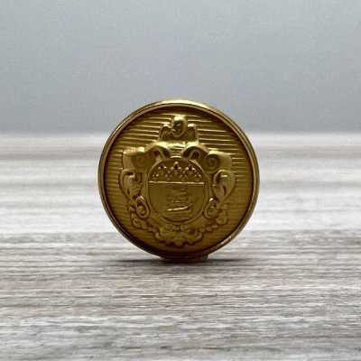 EX48 Made In Japan Metal Button For Suits And Jackets, Gold