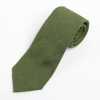 HLN-03 HARISSONS Linen Tie Green