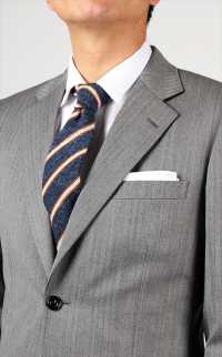 HVN-25 VANNERS Nep Silk Regimental Tie Navy Blue[Formal Accessories] Yamamoto(EXCY) Sub Photo