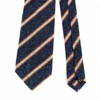 HVN-25 VANNERS Nep Silk Regimental Tie Navy Blue[Formal Accessories] Yamamoto(EXCY) Sub Photo