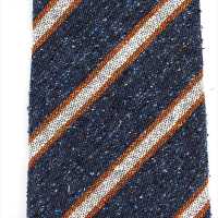 HVN-25 VANNERS Nep Silk Regimental Tie Navy Blue[Formal Accessories] Yamamoto(EXCY) Sub Photo