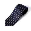 HVN-34 VANNERS Textile Used Tie Small Pattern Navy Blue