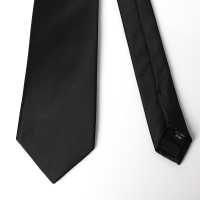 HVN-BK VANNERS Silk Handmade Tie Black Satin[Formal Accessories] Yamamoto(EXCY) Sub Photo