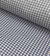 J660-1155 Italian Houndstooth Silk Textile