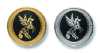 ML-15 Italian Metal Button Center Black