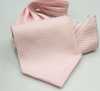 MS-401 Hand-Tied Ascot Tie & Pocket Square Set Pink