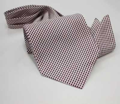 MS-402 Hand-Tied Ascot Tie & Pocket Square Set, Maroon