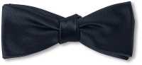 MT-100 Pure Silk Shawl Label Silk Fabric Used The Finest Hand-knot Bow Tie Navy Blue[Formal Accessories] Yamamoto(EXCY) Sub Photo