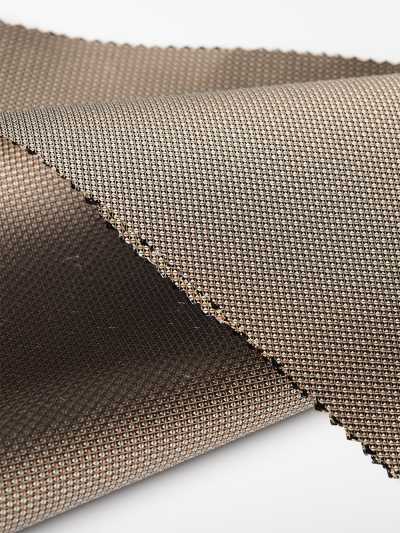 S-303 Yamanashi Fujiyoshida Fine Pique Pattern Formal Fabric Brown