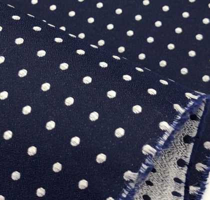S-972 Yamanashi Fujiyoshida Dot Pattern Formal Fabric