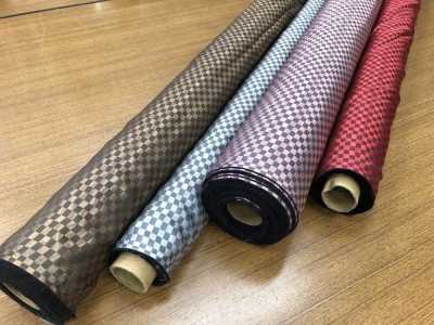 Polyester Jacquard Lining Checkered Pattern [outlet]