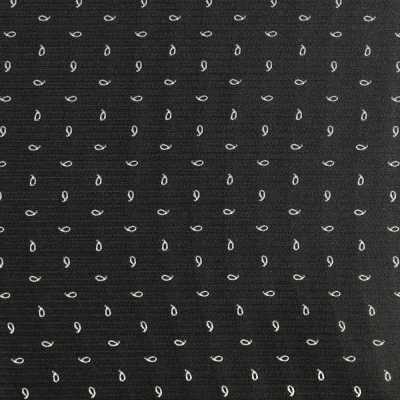 VANNERS British-made Silk Textile With Paisley Dot Pattern