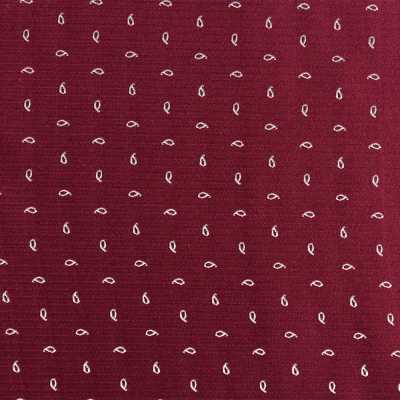 VANNERS-24 VANNERS Vanners British-made Silk Fabric, Paisley Dot Pattern