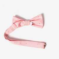 VBF-33 VANNERS Textile Used Bow Tie Dot Pattern Denim-like Jacquard Pink[Formal Accessories] Yamamoto(EXCY) Sub Photo