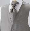 YT-300 Domestic Silk Ascot Tie(Europe Tie Tie) Small Pattern Gray