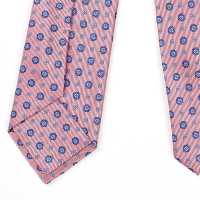 HVN-36 VANNERS Textile Used Tie Small Pattern Pink[Formal Accessories] Yamamoto(EXCY) Sub Photo