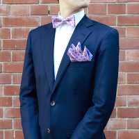 VBF-36 VANNERS Textile Used Bow Tie Small Pattern Pink[Formal Accessories] Yamamoto(EXCY) Sub Photo