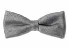 PBF-5 Gray Bow Tie With Pentagono Textile