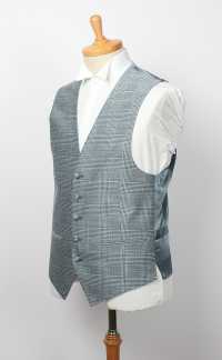 VANNERS-V-043 VANNERS Three-way Textile Vest Glen Plaid Blue Gray[Formal Accessories] Yamamoto(EXCY) Sub Photo