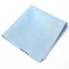 VCF-31 VANNERS Textile Used Pocket Square Dot Pattern Denim-like Jacquard Indigo Blue