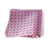 VCF-36 VANNERS Textile Used Pocket Square Pattern Pink