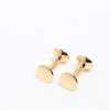 CO-C03-GD CODIS MAYA Bow Cufflinks Gold