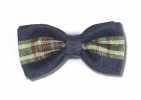 VAR-BF-S037 BRETELLE &amp; BRACES Tartan Plaid Bow Tie