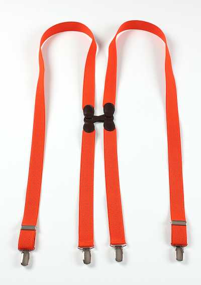 BRETELLE &amp; BRACES Orange H Type Suspenders