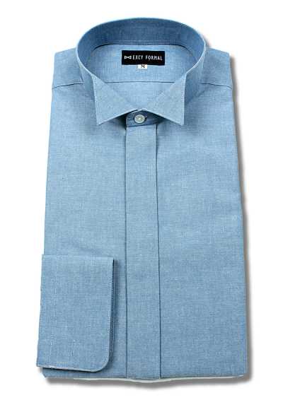 ST-511D Dungaree Wing Collar Shirt