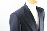 GXPWJ1 Navy Blue No Pattern Double Jacket Using DORMEUIL Textile[Apparel Products] Yamamoto(EXCY) Sub Photo