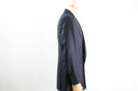 GXPWJ1 Navy Blue No Pattern Double Jacket Using DORMEUIL Textile[Apparel Products] Yamamoto(EXCY) Sub Photo