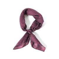 PNC-2 Neckerchief Italy Print Silk Small Pattern Blue / Wine Red[Formal Accessories] Yamamoto(EXCY) Sub Photo