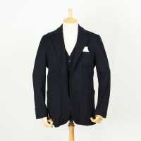 GXPS3J1 Jersey Three-piece Suit Navy Blue Twill[Apparel Products] Yamamoto(EXCY) Sub Photo