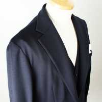 GXPS3J1 Jersey Three-piece Suit Navy Blue Twill[Apparel Products] Yamamoto(EXCY) Sub Photo