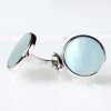 E-7-C Sky Blue Color-Coated Shell Cufflinks