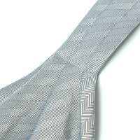 VAS-47 VANNERS Silk Ascot Tie Herringbone Silver[Formal Accessories] Yamamoto(EXCY) Sub Photo