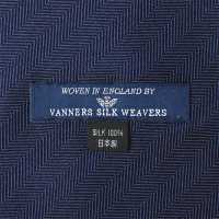 VAS-48 VANNERS Silk Ascot Tie Herringbone Navy Blue[Formal Accessories] Yamamoto(EXCY) Sub Photo