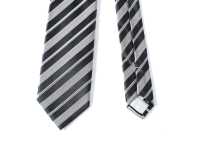 HVN-50 VANNERS Silk Handmade Tie Striped Black[Formal Accessories] Yamamoto(EXCY) Additional Images