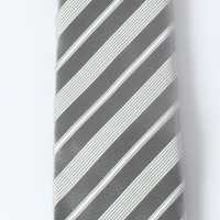 HVN-52 VANNERS Silk Handmade Tie Stripe Silver[Formal Accessories] Yamamoto(EXCY) Additional Images