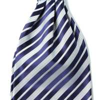 VAS-51 VANNERS Silk Ascot Tie Stripe Navy Blue[Formal Accessories] Yamamoto(EXCY) Sub Photo