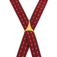 ATX-2478 Albert Thurston Suspenders Dot Pattern 25mm Elastic (Elastic Band)[Formal Accessories] ALBERT THURSTON Sub Photo