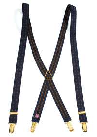 ATX-2478 Albert Thurston Suspenders Dot Pattern 25mm Elastic (Elastic Band)[Formal Accessories] ALBERT THURSTON Sub Photo