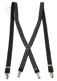 ATX-2478 Albert Thurston Suspenders Dot Pattern 25mm Elastic (Elastic Band)[Formal Accessories] ALBERT THURSTON Sub Photo