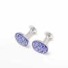 CO-C06-LP CODIS MAYA Scroll Cufflinks Purple